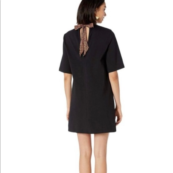 SOLD-Free People Westhill Black Mini Casual Dress - Picture 3 of 9